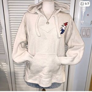 Grateful Dead Earth Ragz Hooded Poncho Large